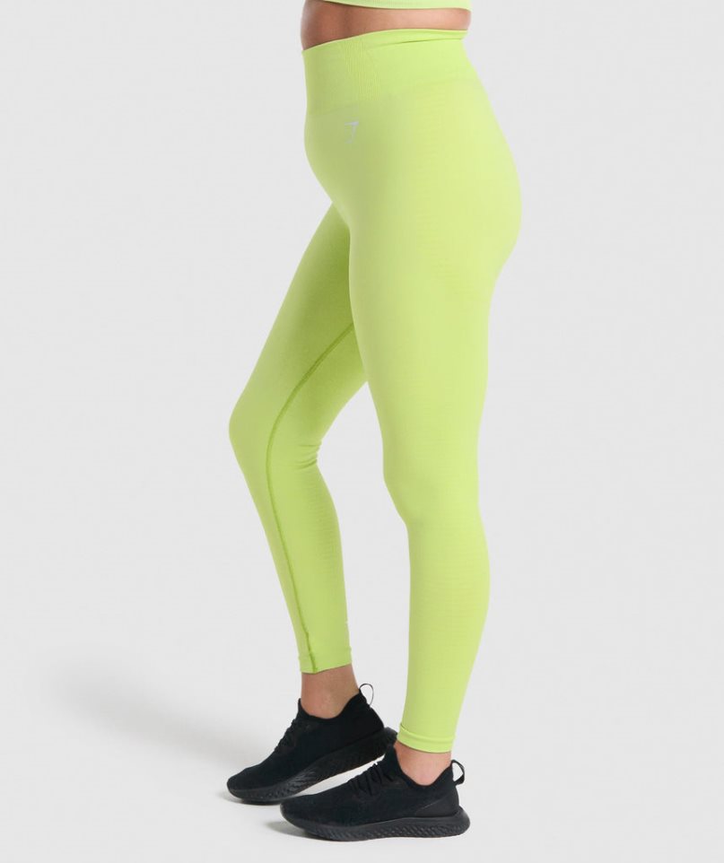 Legginsy Gymshark Vital Seamless 2.0 Damskie Żółte | PL 184RUP